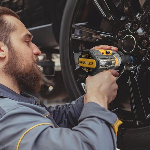 EWORK Cordless Impact High Torque 700 Ft-lbs / Pro Version, Yellow and Black - Picture 6 of 6