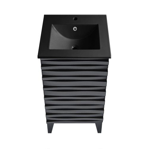 Swiss Madison SM-BV560 Cascade 19" - Black Oak / Matte Black - Picture 3 of 10