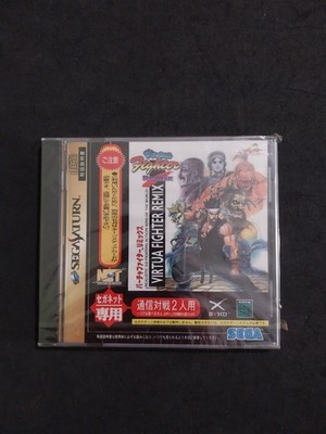 VIRTUA FIGHTER REMIX Sega Saturn NTSC-J Japan Arcade Komplett Neu 1996 1x