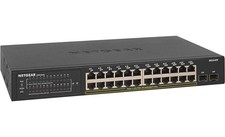 NETGEAR GS324TP-100NAS S350 Series 24 Port 190W PoE 2xSFP Switch New