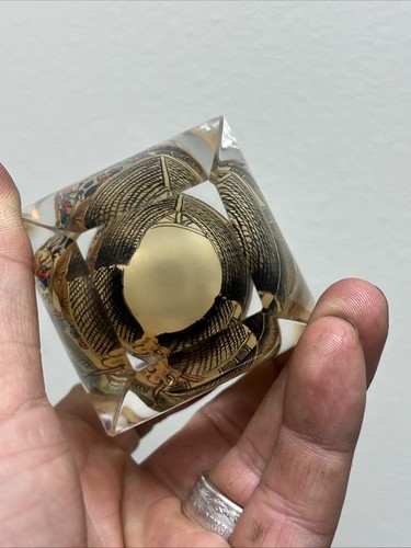 (Selten) Vintage chinesische umgekehrte handbemalte Schnupftabakflasche mit Stopfen. KOSTENLOSER VERSAND - Bild 9 von 11