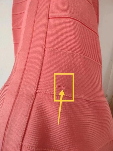 Neu mit Etikett Herve Leger Maxikleid Wassermelone - Bild 7 von 8