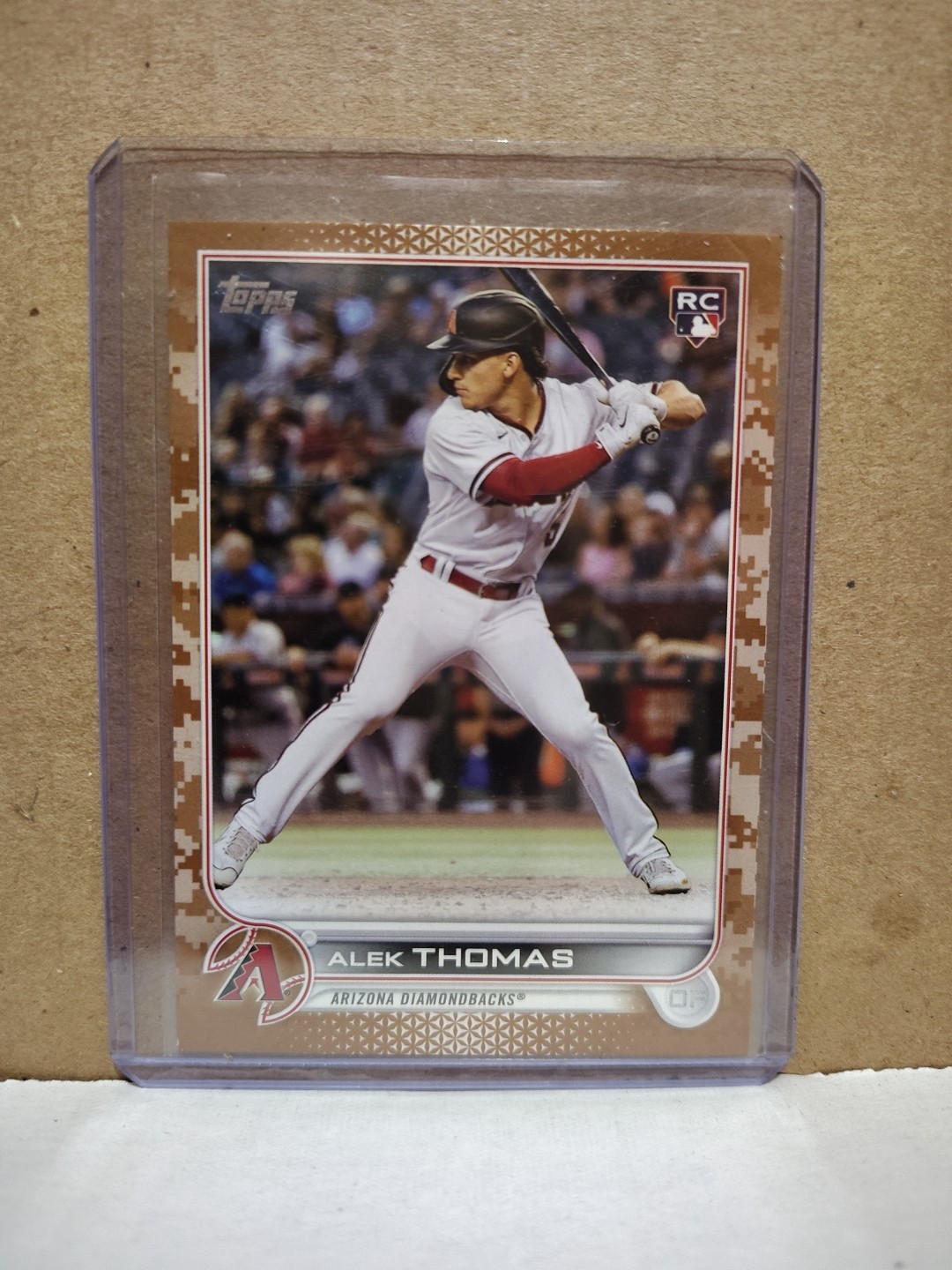2022 Topps Update #US212 Alek Thomas Memorial Day Camo #02/25 SSP Diamondbacks