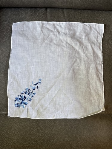 Taschentücher Taschentuch 10 Stück Leinen Seide Spitze Stickerei Blumen Weihnachten Vintage - Bild 20 von 21