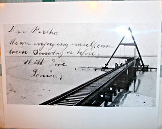 3 VERY RARE NEW JERSEY RR BRIDGE VIEWS/2 TOWNSENDS INLET/1 GRASSY SOUND ANGLESEA