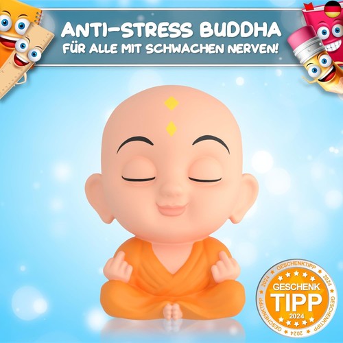 MACH MAL PAUSE® Anti Stress Buddha - der lustige Stress-Buddha ist das Geschenk - Bild 2 von 6