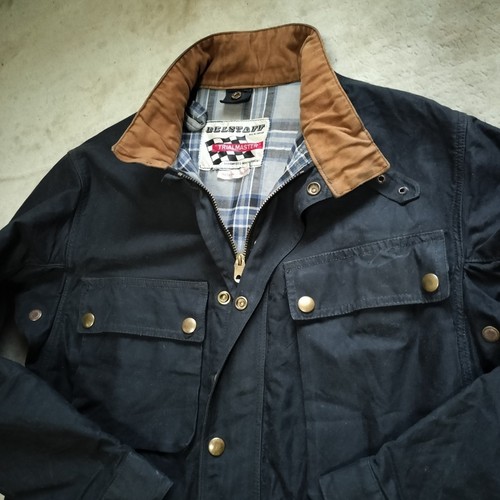 Vintage 1950s Belstaff Trialmaster Flag Tag Jacket Outer Mens Size 38 Very Rare - Picture 4 of 10
