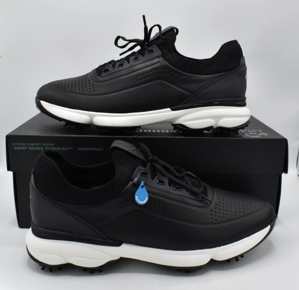 Zapatos de golf impermeables Johnston & Murphy para hombre 10,5 XC4 GT4-Lujo de cuero de grano completo Foto 4 de 4