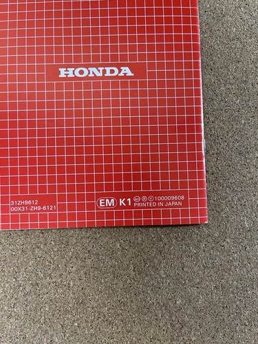 Honda GX240 GX270 GX340 GX390 Engine Owner's Operator's Manual 31ZH9613 1997 - Picture 4 of 8