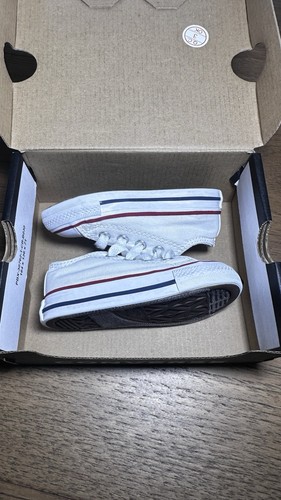 KLEINKIND CONVERSE CHUCK TAYLOR ALLSTAR NIEDRIG KLEINKIND OPTISCH WEISS 7J256 Größe 4 - Bild 11 von 12