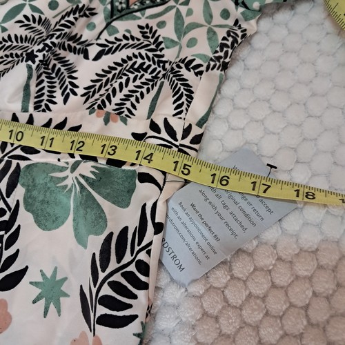 Vestido Maggy London Talla 6 Nuevo con Etiquetas Estampado Floral Audaz Cintura Acanalada Fiesta Boda - Imagen 13 de 14