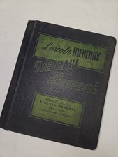 1949-51 Lincoln Mercury Overhaul Manual Oem Fomoco