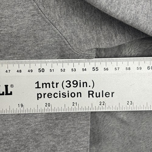 Hübscher grüner Pullover Herren mittelgrau Rundhals Sweatshirt Medium Freizeit Logo - Bild 6 von 10