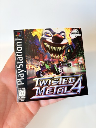 Twisted Metal 4 PS1 PlayStation 1 Completo CIB Reacondicionado Excelente Estado - Imagen 10 de 17