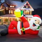12FT Christmas Inflatable Outdoor Decoration, Christmas Blow Ups Yard Decoration
