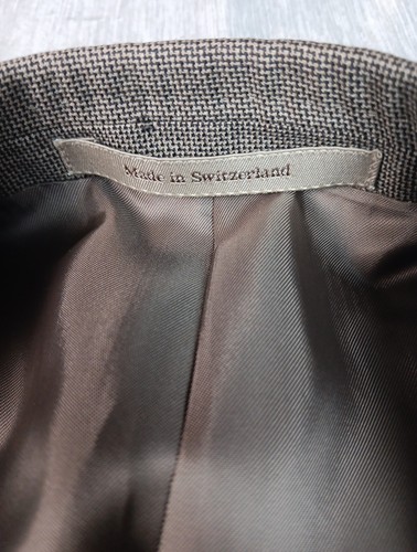 Ermenegildo Zegna Neiman Marcus Herren 44/46L* Sport Mantel Blazer Wolle grau - Bild 5 von 22