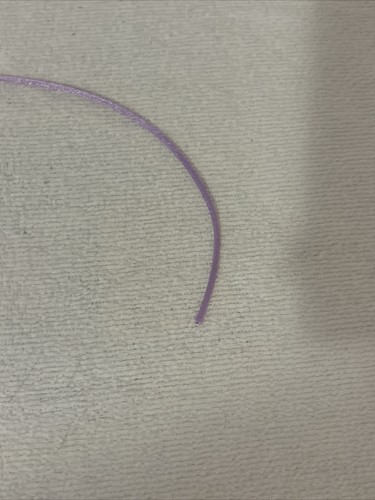 Authentic Cartier Lavender Silk Cord Rope Replacement Love Trinity Bracelet 45cm - Picture 6 of 7