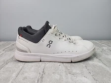 On Cloud the Roger Advantage Mens Size 8.5 White Midnight/Dark Gray Sneakers