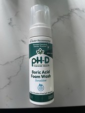Boric Acid Foam Wash, Sensitive, 6 fl oz 177 ml . NEW Exp 6/2027 Paraben Free