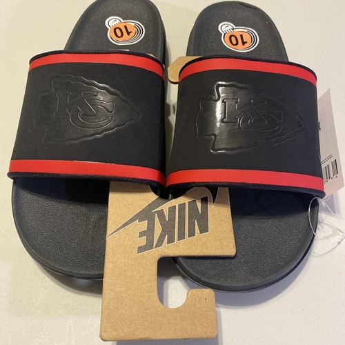 Sandali Nike Offcourt Slide KC Kansas City Chiefs DD0515-001 taglia uomo 10