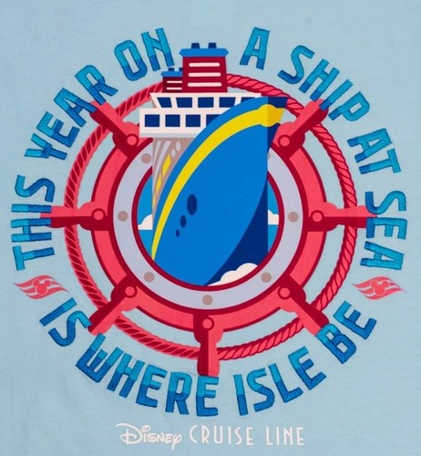 Disney Cruise Line Captain Mickey Tee Shirt for Adults Unisex Size L - Picture 3 of 5