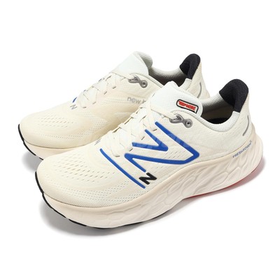 New Balance Fresh Foam X More V4 2E Wide NB White Blue Men Running MMORCE4-2E