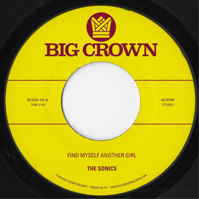 The Sonics/S.C.A.M. Find Myself Another Girl/Spooky (Vinyl) 7'' Single