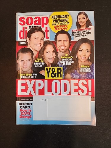 Soap Opera Digest 5-Pack Feb 7, 2016 To March 7, 2016 - Picture 2 of 6