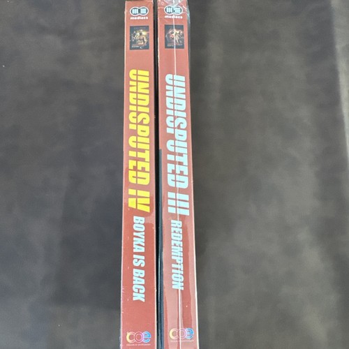 Blu-Ray Mediabook Set Undisputed 3+4 Boyka is Back Uncut FSK18 mit Scott Adkins - Bild 4 von 5
