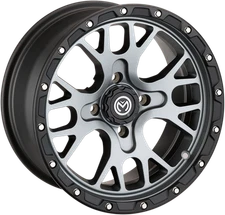 Moose Racing 545X ATV/UTV Wheels 15X7 4/110 4+3 Gray 0230-0969