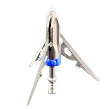 G5 Megameat 3-Blade Expandable Broadheads  3-Pack  100/125 Grains  Razor S...