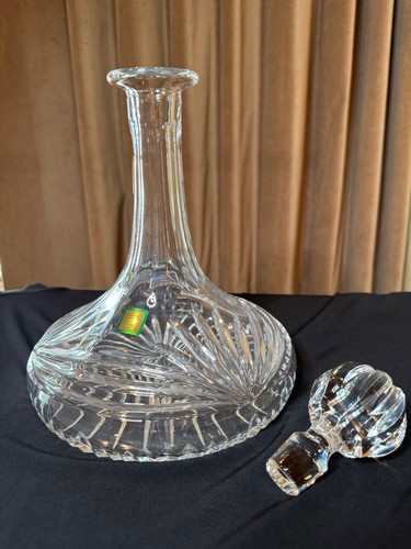 Vintage Waterford Marquis Crystal Ships Decanter 11 Inch - Made in Poland - Picture 2 of 8