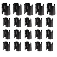 Wire Shelf Clips for 1 Post, 20 Pairs 40 Pieces Wire Shelving Shelf Lock Clip...