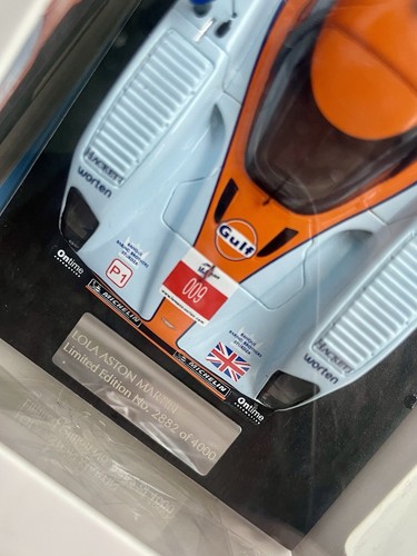 BNIB Lola Aston Martin LMP1 Limited Edition Minimax 1:43 Car Le Mans 24 Racing - Picture 3 of 8