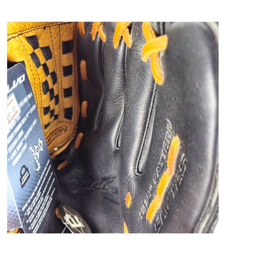 Easton Salvo Rechtshandwurf 12,5 Zoll Softball Handschuh schwarz & hellbraun U23 Des lesen - Bild 4 von 8