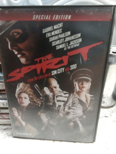 The Spirit DVD 2008 Action Superhero Movie Samuel L Jackson Scarlett Johansson