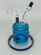 PHOENIX STAR FREEZABLE GLYCERIN BUBBLER WATER BONG RIG - 2 FREE GIFTS - PERC