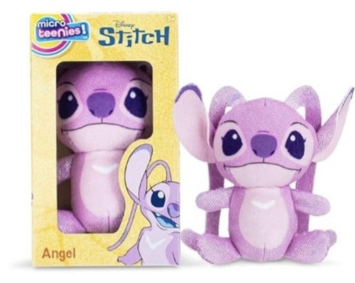 METALLIC Engel 3 Zoll Plüschfigur x Micro Teenies - Lilo & Stitch Disney Spielzeug - Neu im Karton - Bild 1 von 2