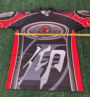 VTG Reebok Allen Iverson i3 Motocross Long sleeve Jersey Bad Newz