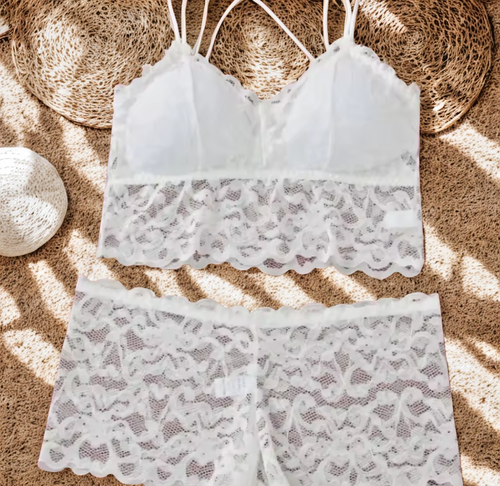 Damen Dessous Set aus Spitze, Bequem, Transparent, Sexy, Gr.S, L, M , Neu - Bild 2 von 8