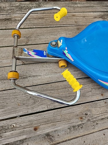 Vintage Blue Roller Racer 2000 Wham-O Sit & Skate Outdoor Fun Ride On - Picture 12 of 13