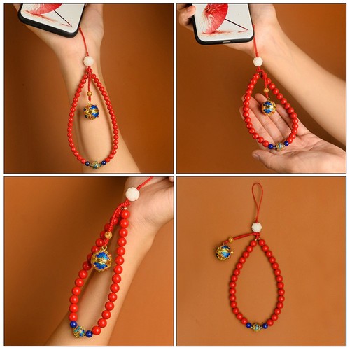Handy Kette Einzigartige Telefonperlenkette Einfache Lanyard Für - 第 7/12 張圖片