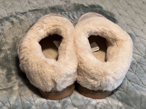 Dearfoams Pantofole Total Comfort Morbide Memory Foam Donna Taglia 9-10 Avena *EUC* - Foto 3 di 8