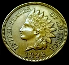 1892 INDIAN HEAD CENT UNCIRCULATED! 4 DIAMONDS! A beautiful coin!