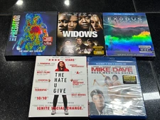 Sealed Blu-Ray Movie DVD Lot - The Predator Widows Exodus New