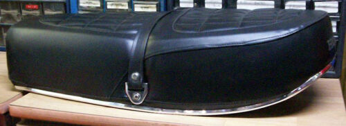 FUNDA ASIENTO HONDA CB CJ 360 450 500 CB360 CJ360 CB450 CB550 CB360T MOLDURA CROMADA - Imagen 2 de 7