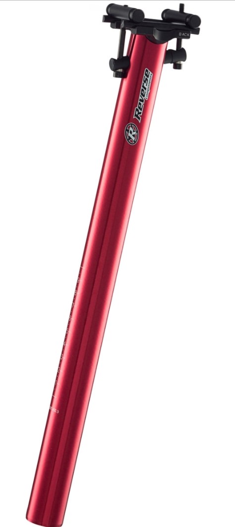 REVERSE Reggisella Lite 31,6mm Comp rosso REVERSE Reggisella Lite 31,6mm Comp rosso