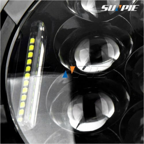 Royal Enfield Phare LED//lampe frontale//17,8/ cm Daymaker Vid/éoprojecteur 13/ LED