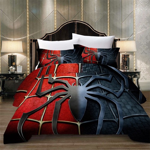 Superhero Hulk Marvel Duvet Cover Single Double King Size Bedding Set Pillowcase - Picture 20 of 91