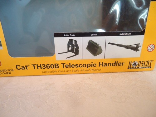 Norscot 1/50 Scale CAT TH360B Telescopic Handler 55113 - Picture 2 of 7